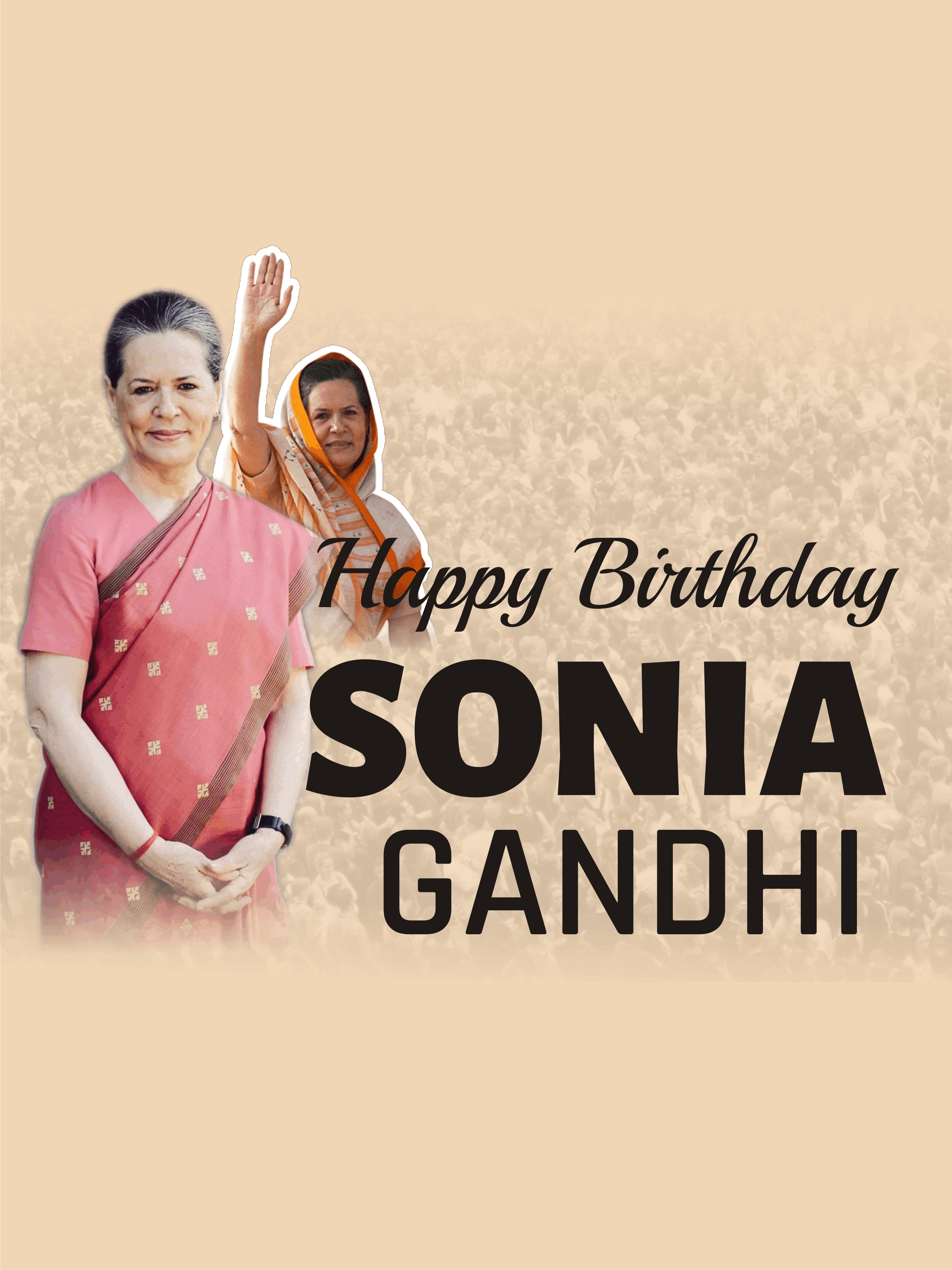 Sonia Gandhi Birthday