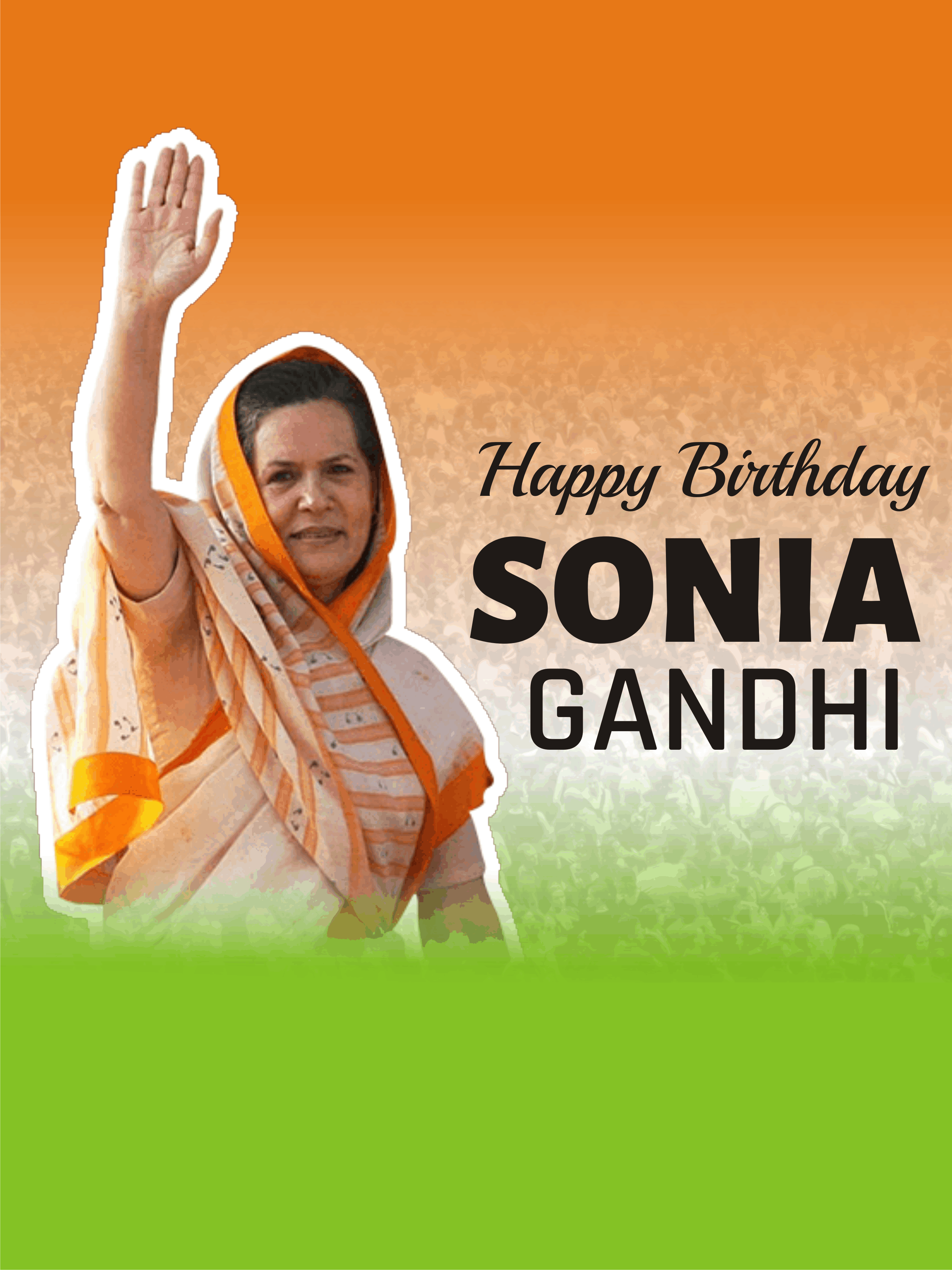 Sonia Gandhi Birthday