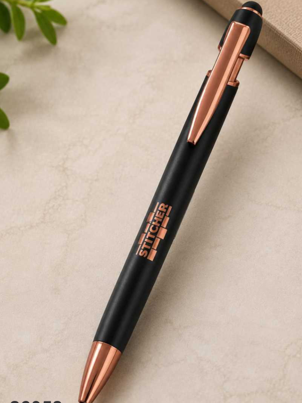 Stitcher metal pen